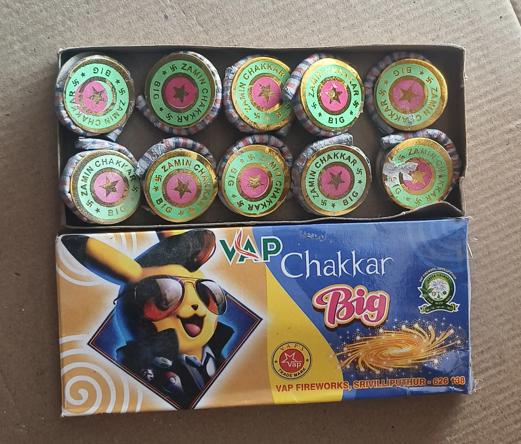 CHAKKARA BIG (10Pcs)